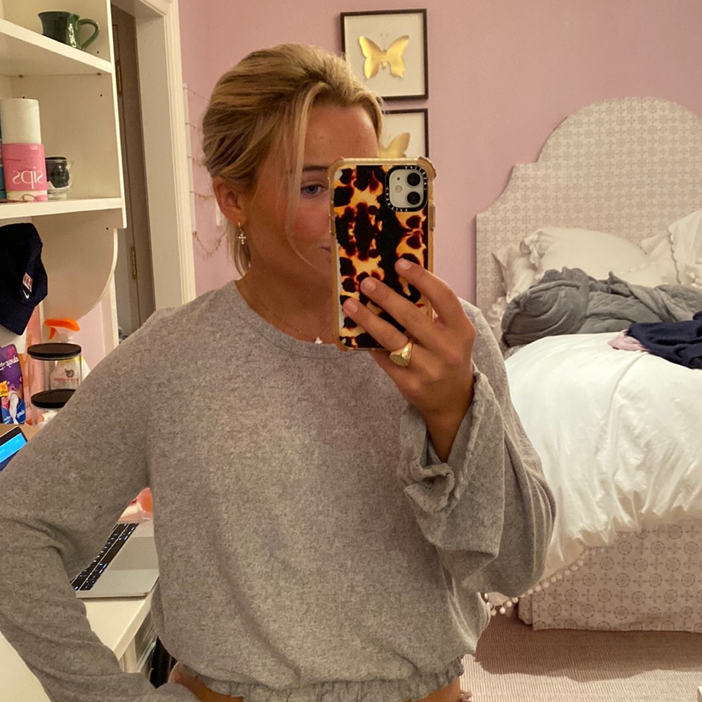 Grey blouse